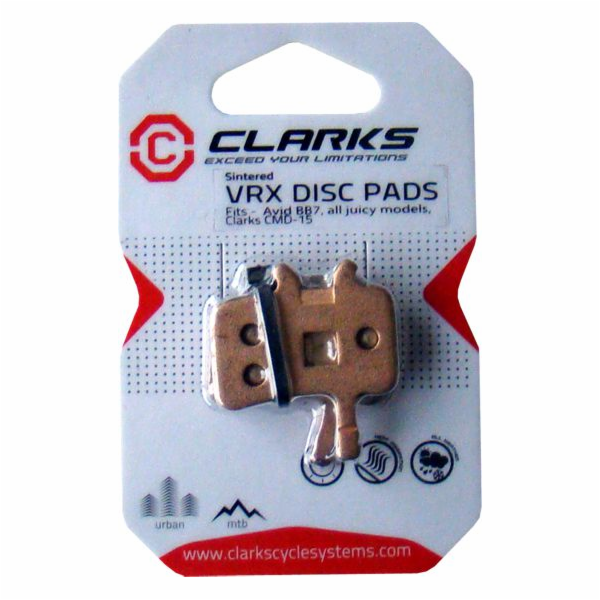 Clarks Avid Brzdové obložení (šťavnaté 3.5.7, 7 uhlík, Ul...