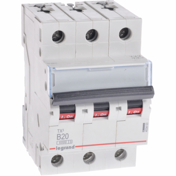 Legrand Over -Etrurrent Switch S 303 3P B 20A 6000A - 403403
