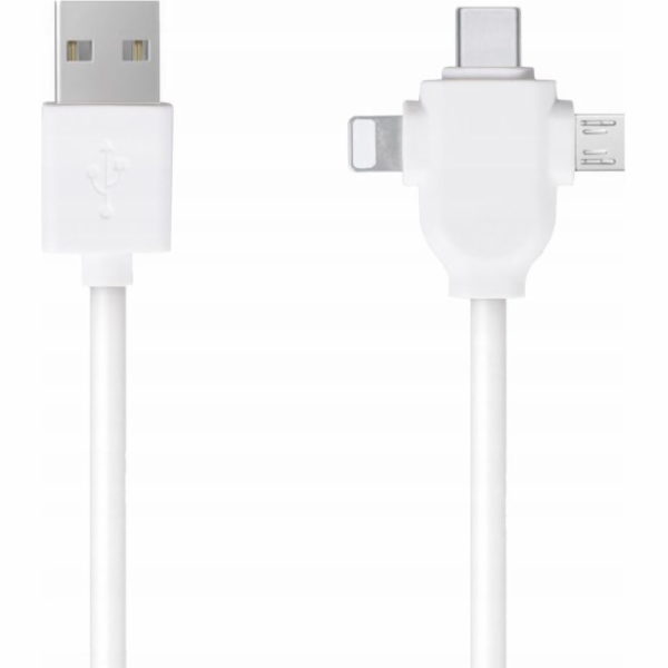 USB USB USB 3in1 microUSB Lightnig Typ C LB0112