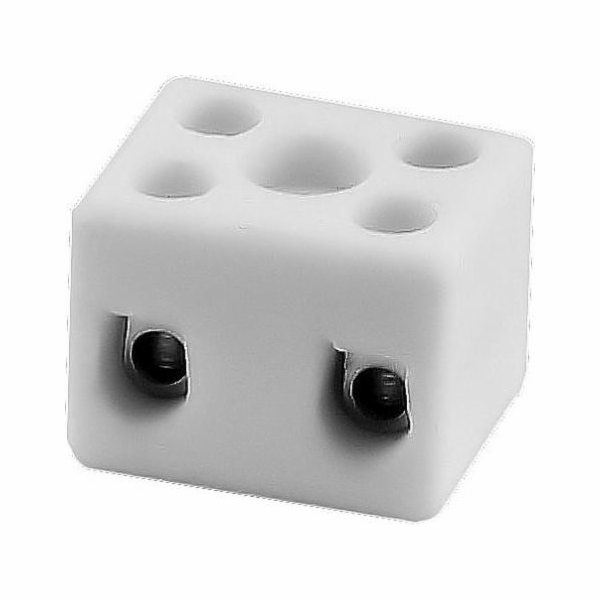 Konektor vlákna SIMET Porcelain 4mm 2 bílé stopy 25 ks. (...