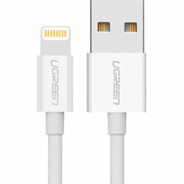 Kabel Ugreen USB Nickeen Ugreen Lightning 2m White Cable