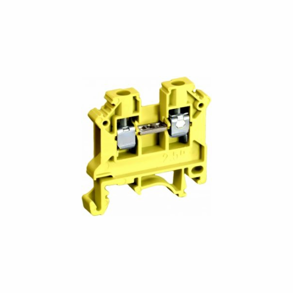 SIMET 2-Wire Rail 2,5 mm2 žlutá ZSG1-2,5Nz (11221314)