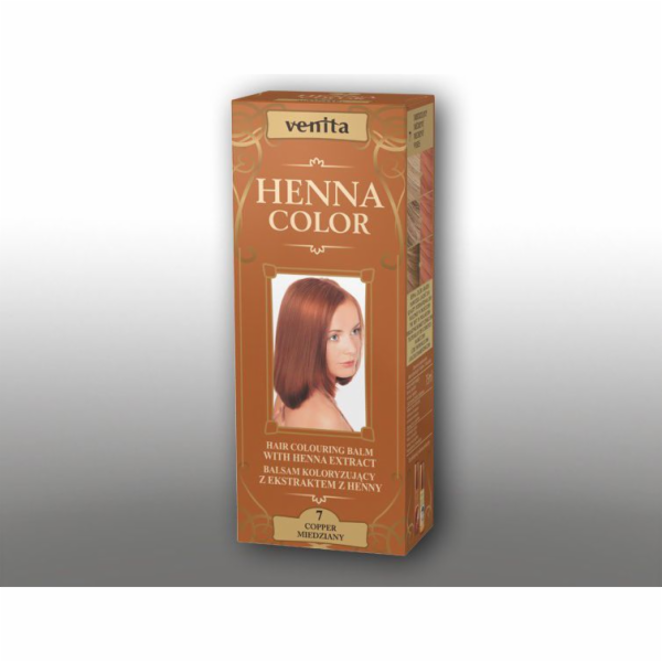 Herbal Henna Color 7 Copper Balms 75 ml