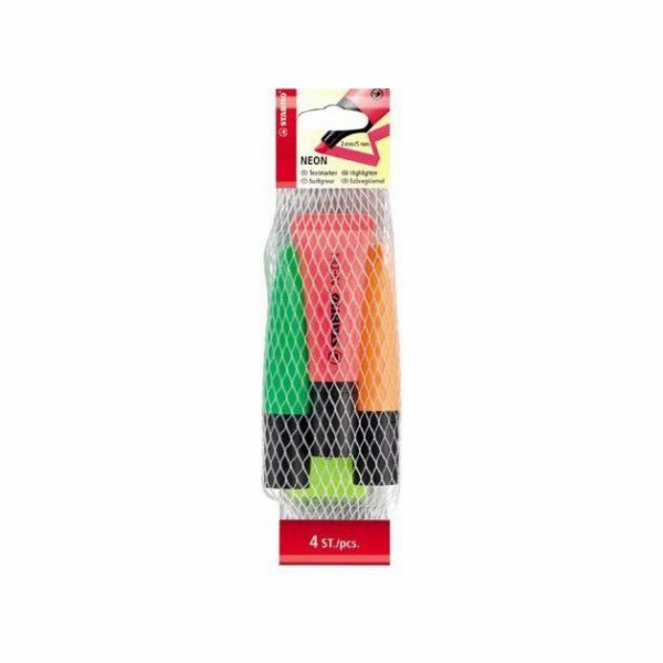 Stalo Stimulus Neon 4 Col. Yile/POM/PY/PINK BLS (135070)