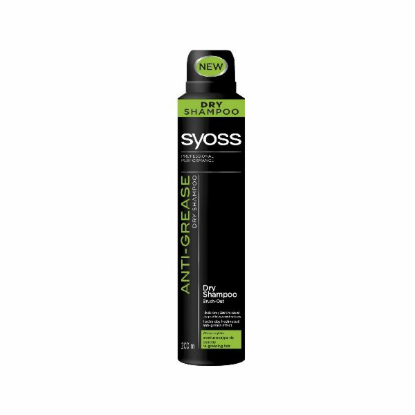 Syoss Anti-Greasse Dry šampon pro mastné vlasy 200 ml