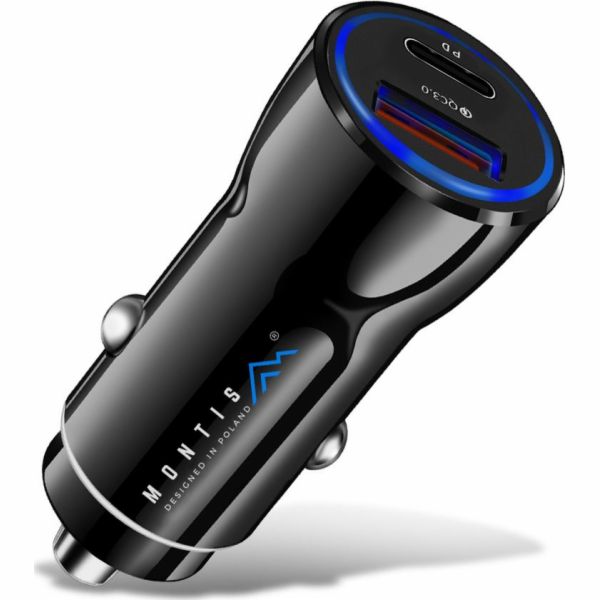 Montis Charger USB 3.0 QC + USB-C PD MT010 Montis Charger