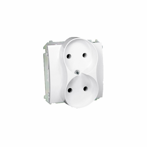 Kontaktovat - Simon Double Nest Basic B/U 16A IP20 WHITE ...