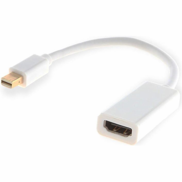 Adaptér AV Elmak Displayport Mini - HDMI BIALY (CL -57)