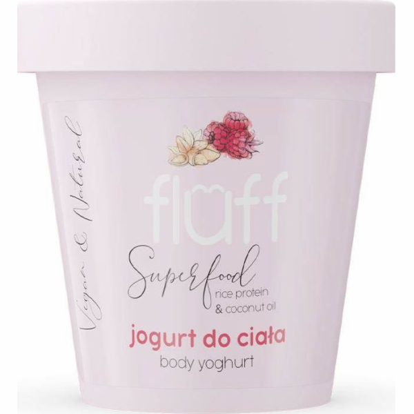 Chváliné tělo jogurtské tělo jogurt maliny s mandlemi 180 ml