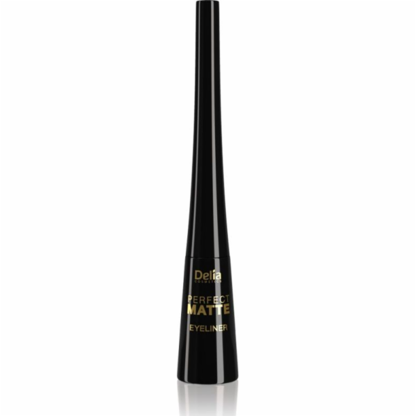 Delia Matte Black Liquid Eyeliner 4 ml