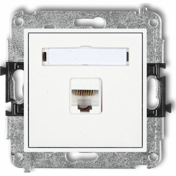 Karlik Mini Computer Socket Single 1xrj45 Kategorie 5e 8-...