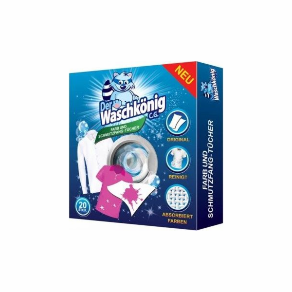 Der waschkönig utírající zachycení barvy waschkönig 20 ks.