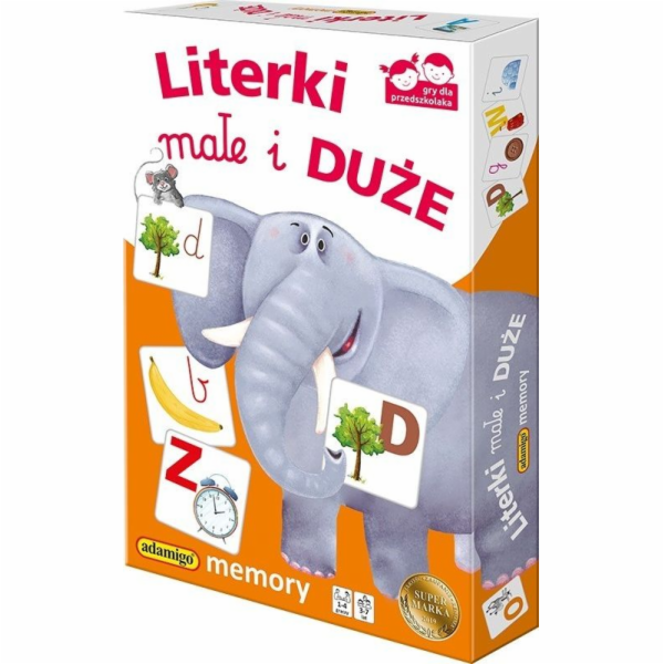 Adamigo Adamigo hraje na paměťová písmena malá a velká