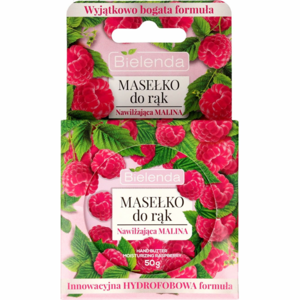 Bielenda bielenda ruční máslo zvlhčující maliny 50g
