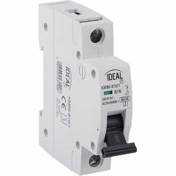 Kanlux Overprournt Switch 1P C 25A 6KA AC KMB6-C25/1 (23151)
