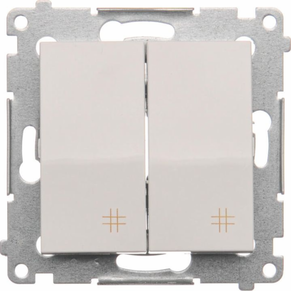 Contact-Simon Cross Connector Simon 54 Double 10AX 250V W...