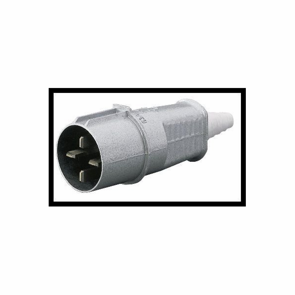 Polam NakLo Plug 32A 3P+Z IP44 kovové přenosné 500V ploch...