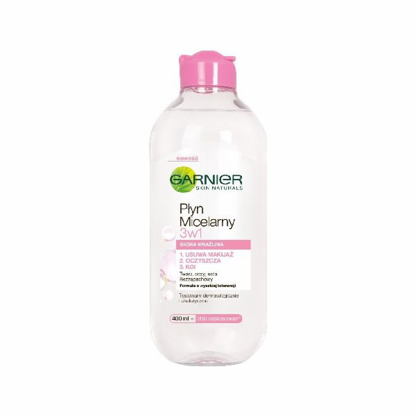 Garnier Essentials Micellar Fluid pro citlivou pokožku 3i...
