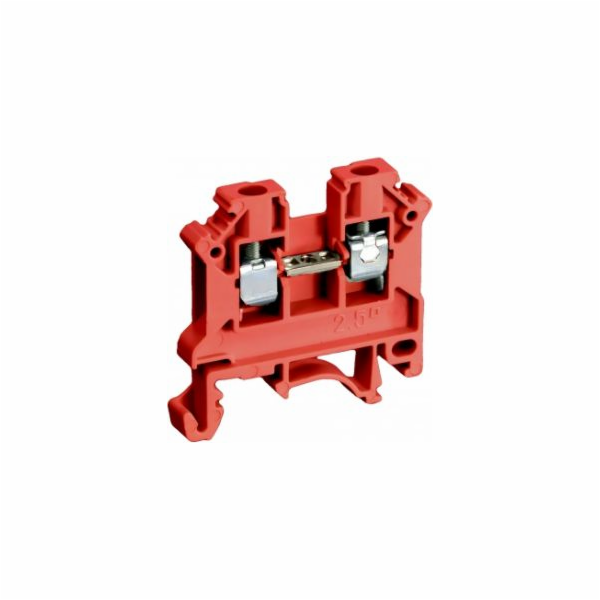 SIMET 2-Wire Rail 2,5 mm2 Červená ZSG1-2,5NC (11221311)