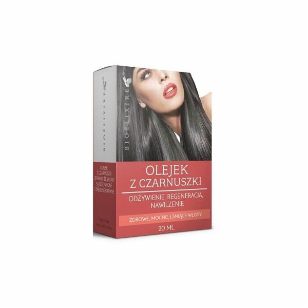Bioelixire regenerující černý kmínový olej z 20 ml vlasů