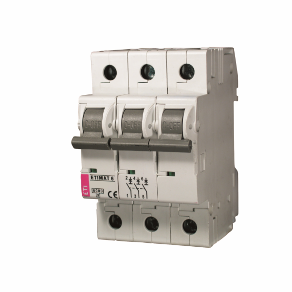 ETI-i ukončit etimat 6 3p 6ka B16 (002115516) Spínač nadp...