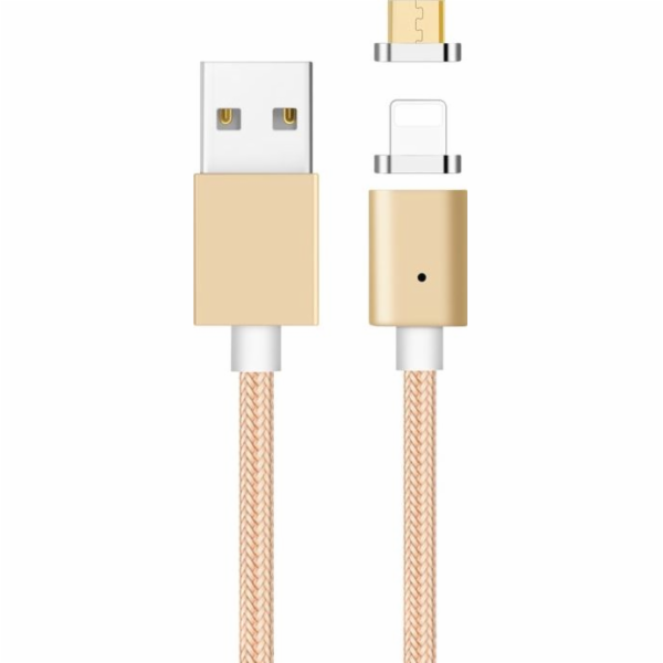 Kabel USB libox 2in1 microUsb/ligtning lb0113 libox