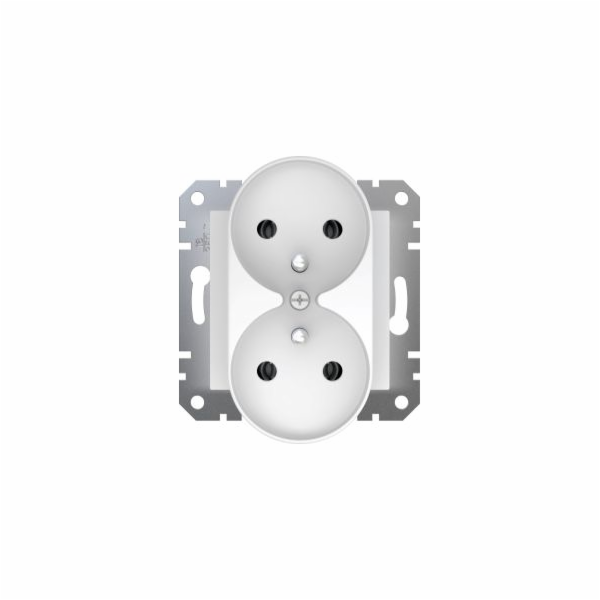 Schneider Electric Asfora Double Nest Z/U White (Eph9810221)