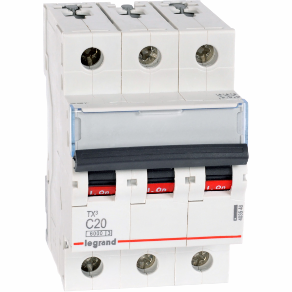 Legrand Over -Etrurrent Switch S 303 3P C 20A 6000A - 403546