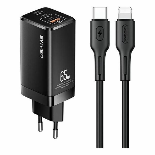 Nabíječka Upiams Djams Lock síť. MT 2XUSB-C + USB GAN 65W...