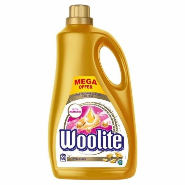Woolite Keratin Therapy Pro-Care prací gel s keratinem, 3,6l