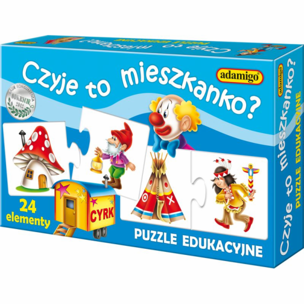 Adamigo puzzle, jehož obyvatel je to? Puzzle (6656)
