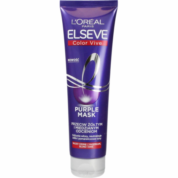 L Oreal Paris Elseve Barevné-Vive Purple Hair Mask proti ...