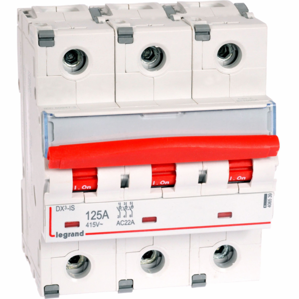 Legrand izolační odpojovač FRX 403 3P 125A (406539)