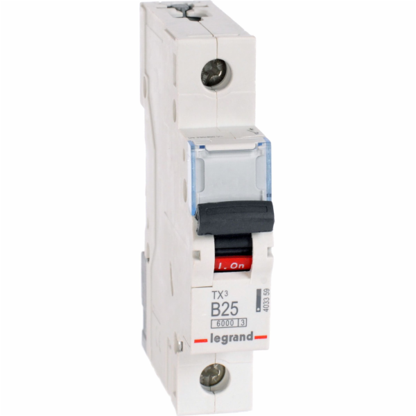 Hypertrofie Legrand S301 B25 6KA TX3 - 403359