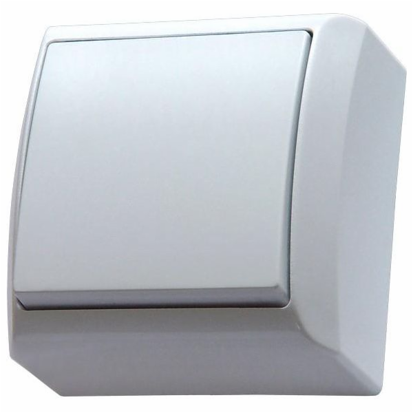 Ospel Single konektor Bis bílý (LN-1B/00)