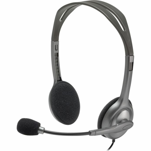 Sluchátka se stereo mikrofonem Logitech H110 (981-000271)