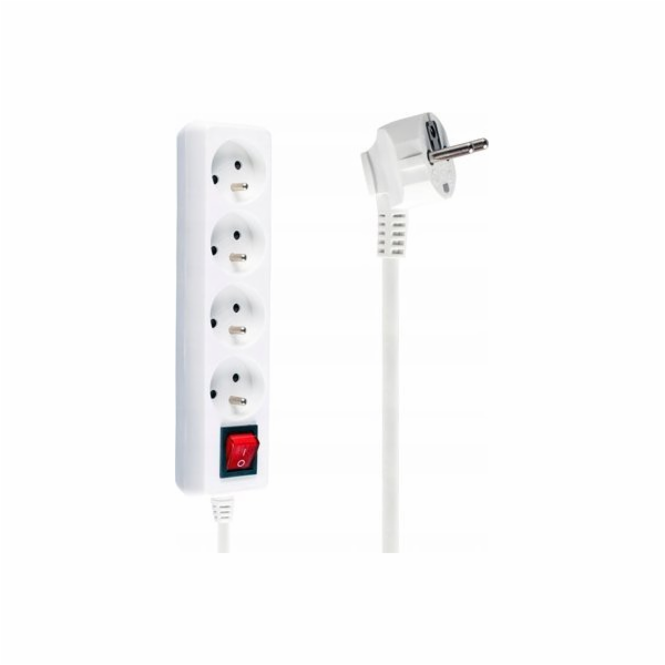Libox Power Strip 4 Sockets 1,5 m White (LB0083-1.5)