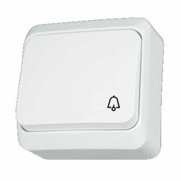 Zvonkové tlačítko Schneider Electric Prima bílé - WDE001012