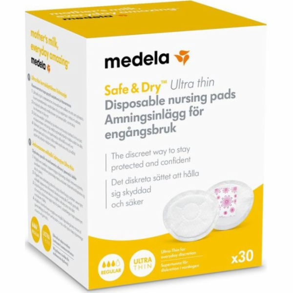 Ultra tenká laktace Medela vloží ultra tenkých 30 ks.