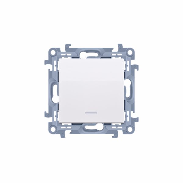 Kontaktní jednorázový konektor SIMON s LED podsvícení Whi...