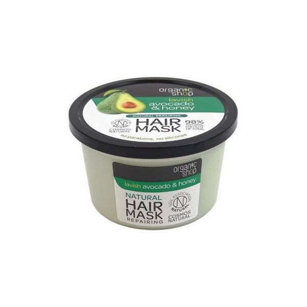Organic Shop Hair Mask Revitalizací Avocado & Honey Revoc...