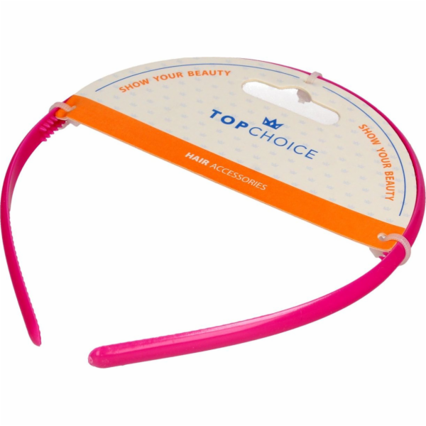 Top Choice Top Choice Hair Band Pink Thin (27871) 1ks