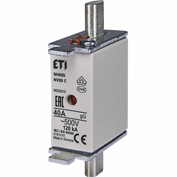 Funkční funkce Eti-Pola Combie NH00C 40A GG/GL 500V WT-00...