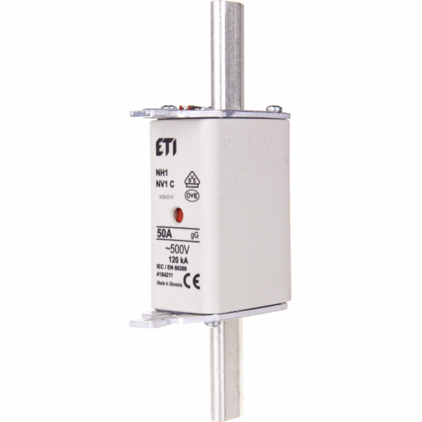 ETI-I ukončit pojistku Insert NH1C 50A 500V WT-1C (004184...