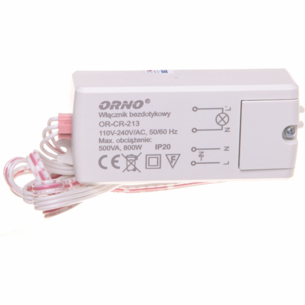 Orno nekontaktní přepínač 5A 800W 110-240V AC (OR-CR-213)