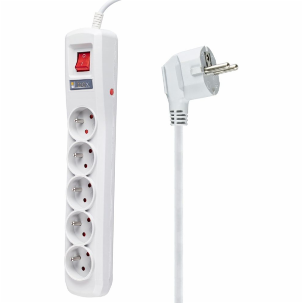 Libox Power Street 5 noks 5 m bílá (LBR-5)