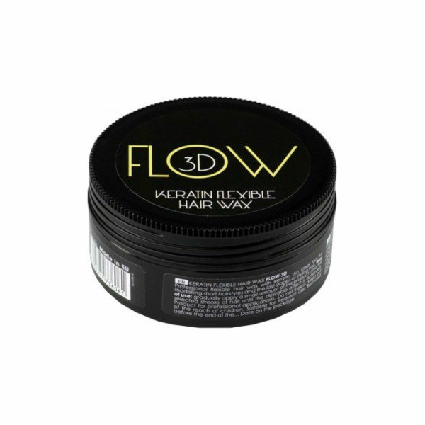 STAPIZ FLOW 3D keratin Flexibilní vlasy voskový vosk 100 ml