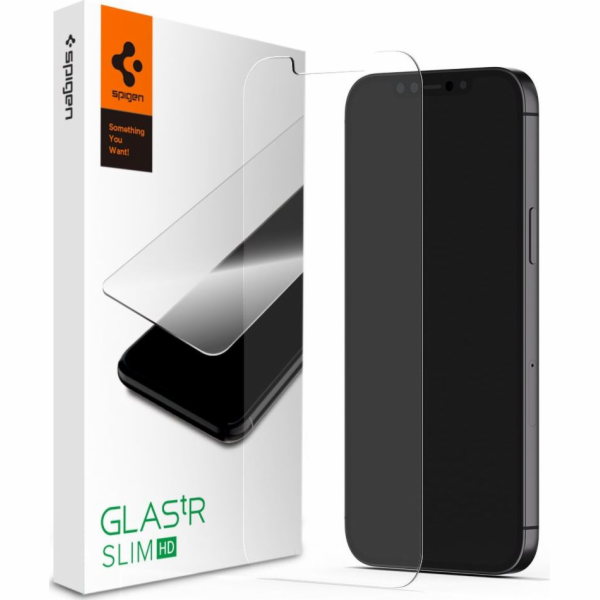 Spigen Tempered Glass Spigen Glass.T Slim iPhone 12/12 Pro