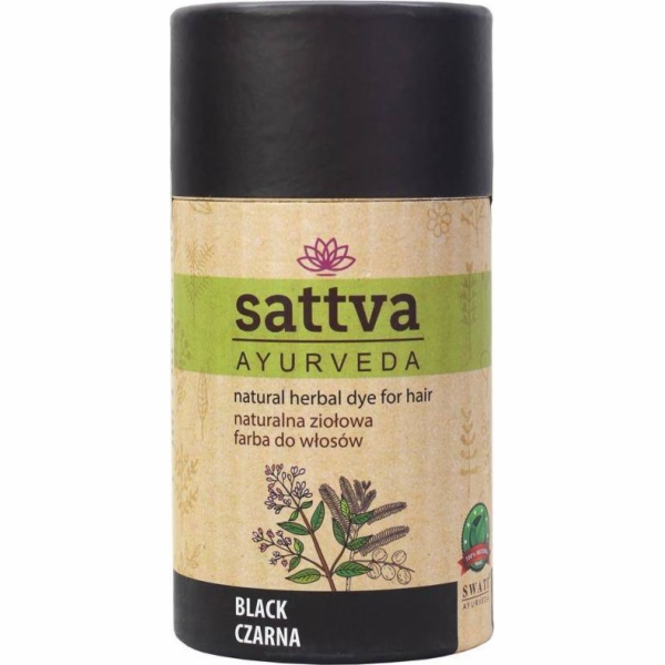 Sattva přírodní bylinné barvivo vlasy černá 150g