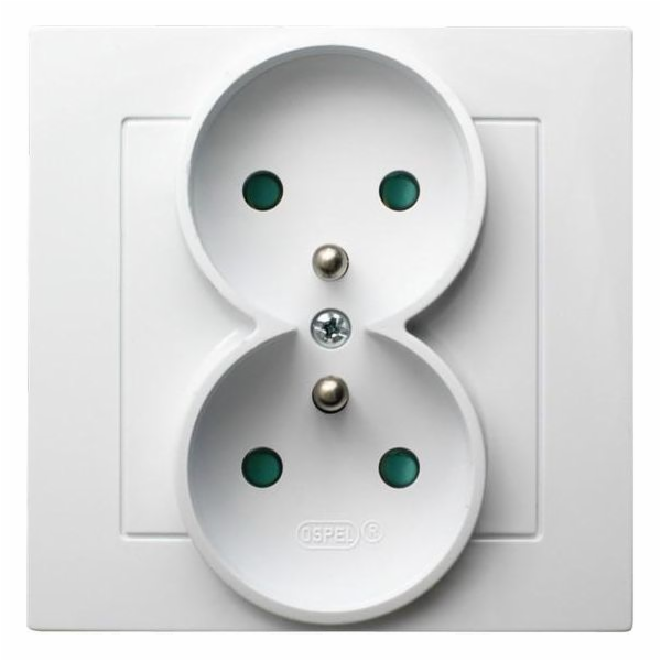 Ospel Socket jako dvojnásobek uzemnění a srážení bílých s...
